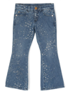 VERSACE STARS FLARED JEANS