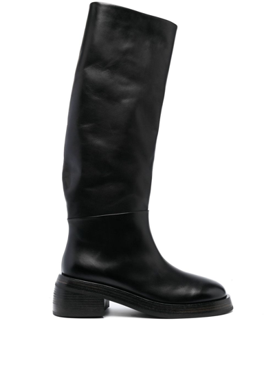 MARSÈLL CHAMOIS 75MM LEATHER BOOTS