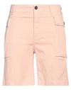 Aries Man Shorts & Bermuda Shorts Blush Size 30 Cotton, Elastane In Pink
