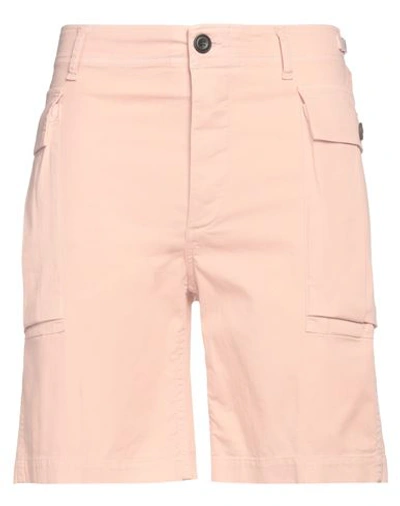 Aries Man Shorts & Bermuda Shorts Blush Size 28 Cotton, Elastane In Pink