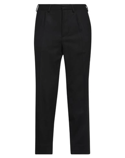 Mauro Grifoni Grifoni Man Pants Black Size 34 Polyester, Virgin Wool, Elastane
