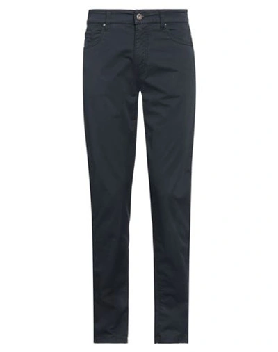 Teleria Zed Man Pants Midnight Blue Size 34 Cotton, Elastane