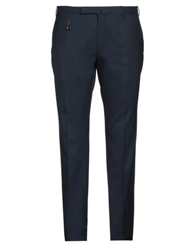 Incotex Man Pants Midnight Blue Size 40 Polyamide, Elastane, Polyester In Navy Blue