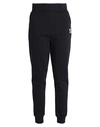 KARL LAGERFELD KARL LAGERFELD IKONIK 2.0 SWEAT PANTS WOMAN PANTS BLACK SIZE M ORGANIC COTTON, RECYCLED POLYESTER