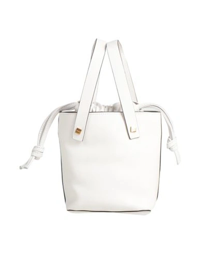 Visone Handbags In White