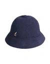 Kangol Woman Hat Navy Blue Size S Modacrylic, Acrylic, Nylon