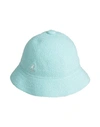 Kangol Woman Hat Turquoise Size M Modacrylic, Acrylic, Nylon In Blue