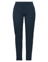 Pennyblack Woman Pants Navy Blue Size 14 Cotton, Viscose, Elastane