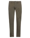 Officina 36 Man Pants Khaki Size 30 Cotton, Elastane In Beige