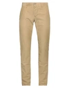 Incotex Man Pants Sand Size 33 Cotton, Elastane In Beige