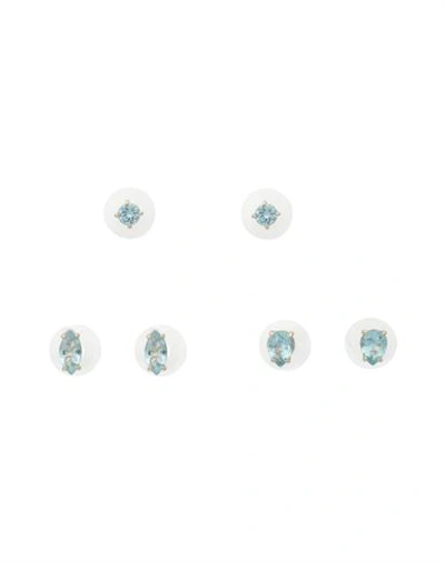 Lauren Ralph Lauren Gold Beautiful Multipack Earrings Woman Earrings Azure Size  In Blue