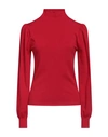 Twinset Roll-neck Sweater In Red