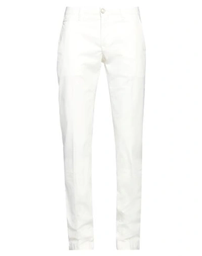 Jacob Cohёn Man Pants Ivory Size 34 Cotton, Elastane In White