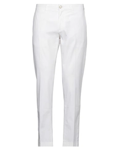 Jacob Cohёn Man Pants White Size 35 Cotton, Elastane In White