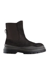 See By Chloé Woman Ankle Boots Dark Brown Size 8 Calfskin In Brown