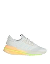 ADIDAS ORIGINALS ADIDAS X_PLRBOOST WOMAN SNEAKERS IVORY SIZE 6.5 TEXTILE FIBERS