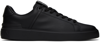 BALMAIN BLACK B-COURT SNEAKERS