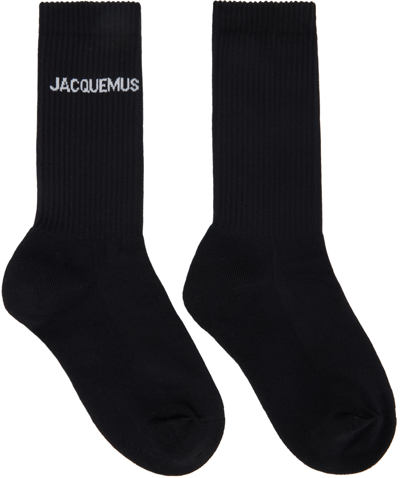 Jacquemus Black Le Papier 'les Chaussettes ' Socks