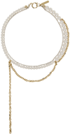JUSTINE CLENQUET GOLD JILL NECKLACE