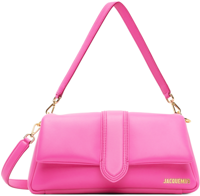 Jacquemus Pink Le Chouchou 'le Bambimou' Bag In 434 Neon Pink