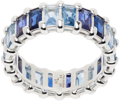 Agr Silver Hatton Labs Edition Serenity Ring In Blue
