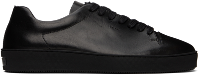 Tiger Of Sweden Black Sandi Sneakers In 050black