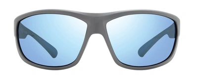REVO RE 1092 00 BL CAPER BL WRAP SUNGLASSES
