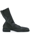 GUIDI fitted zipped boots,98812131626