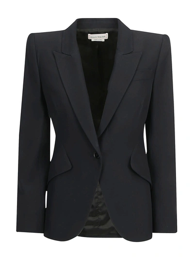 Alexander Mcqueen Blazer Jacket In Black