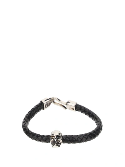 Alexander Mcqueen Bracelet In 0198/black