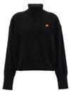 KENZO CREST LOGO SWEATER, CARDIGANS BLACK