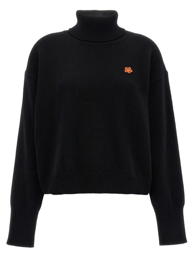 Kenzo Crest Logo Sweater, Cardigans Black