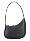 The Row Half Moon Leather Shoulder Bag