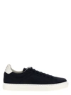 Brunello Cucinelli Nubuck-leather Low-top Sneakers