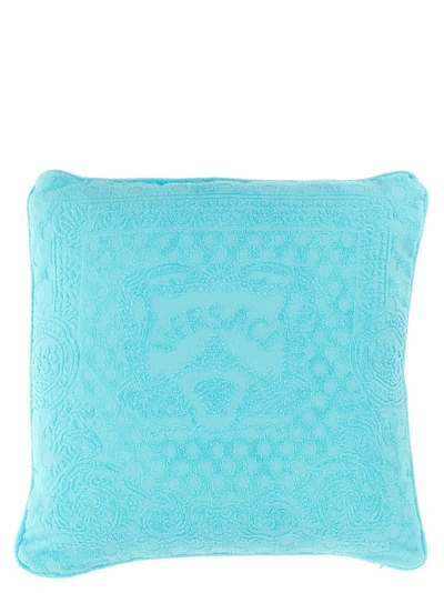 Versace Home Seashell Baroque Cushions Light Blue