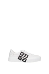 Givenchy City Court Sneakers In White Leather In White