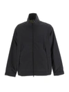 Gr10k Stock Waterproof Jacket In Asphalt Grey