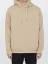 BURBERRY EKD CHECK COTTON HOODIE