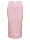 Rotate Birger Christensen Sequin Midi Pencil Skirt In Pink