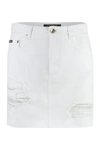 Dolce & Gabbana Women Mini Skirt In White