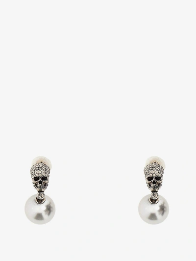 Alexander Mcqueen Earrings In Silver