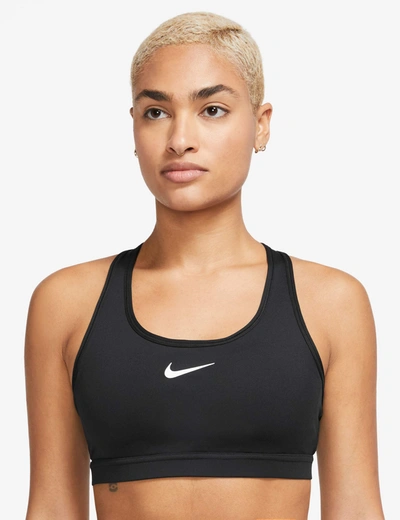 Nike Swoosh Medium Support Bra In Multi