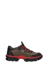 MONCLER SNEAKERS HENRY SUEDE BROWN