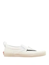 Valentino Vltn Canvas Slip-on Sneaker In White