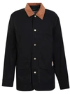 Carhartt Heston Colour Block Jacket In Black