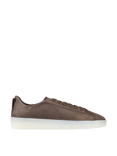 Fear Of God Essentials Tennis Low Trainers In Brown