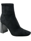 CHARLES BY CHARLES DAVID TURMOIL WOMENS MICROSUEDE SQUARE TOE ANKLE BOOTS