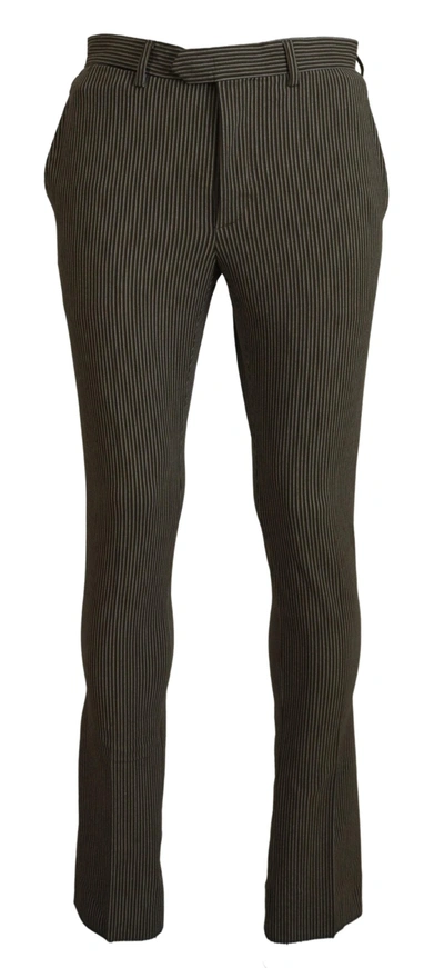 Bencivenga Multicolor Striped Pure Cotton  Trousers