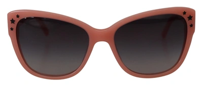 Dolce & Gabbana Pink Acetate Frame Stars Embellisht Dg4124 Sunglasses