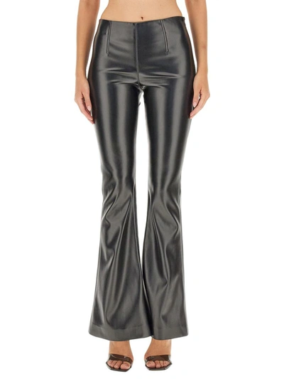 Philosophy Di Lorenzo Serafini Faux Leather Pants In Black